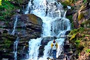 Чудо природы - водопад Шипот завершает  поездку в Закарпатье на майские