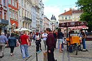 Улицы старинного Львова в туре во Львов на выходные