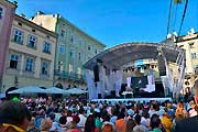 Праздничный концерт на площади Рынок, майские праздники во Львове